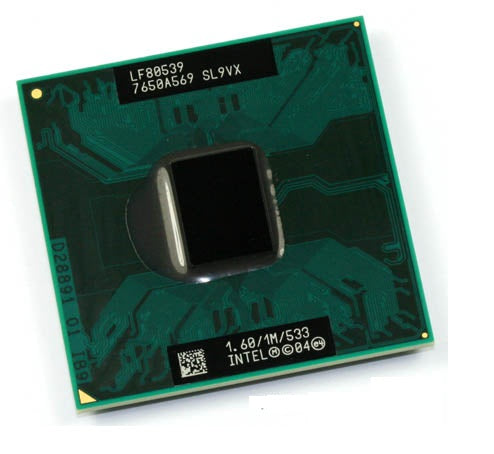 Intel Dual Core SL9VX LF80539GE0251M T-2060 1.6 Ghz 533 MHz 1MB Mobile Processor Micro-FCPGA