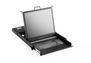 Acme SMK980-L17BUS10A SMK980-17 17" Single-Rail 1U Rackmount KVM Console