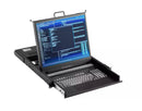 Acme SMK990-K17BUS10A SMK990-17 17" LCD Single-Rail 1U Rackmount KVM Console