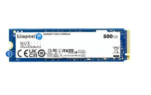 Kingston SNV3S/500G SNV3S 500GB PCIe 4.0 x4 NVMe M.2 Solid State Drive