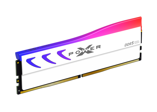 Silicon SP064GXLWU60BFDK XPower Storm 64GB DDR5 RGB 6000MT/s Gaming UDIMM RAM Module