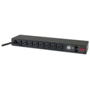 Apc Ap7801B 8-Port 20A 120V Rack Mountable Power Distribution Unit Gad