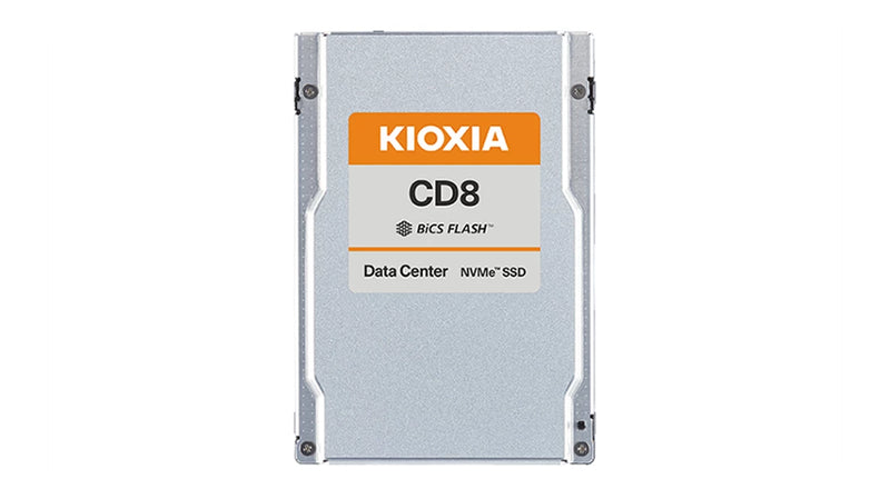 KIOXIA KCD81RUG1T92 CD8-R 1.92TB PCI Express 4.0 x4 2.5 Solid State Drive