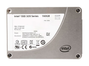 Intel SSDSA2CW160G3 320-Series 160Gb MLC Serial ATA-3.0Gbps 2.5-Inch Internal Solid State Drive (SSD)