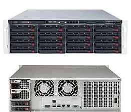 Supermicro SSG-6039P-E1CR16H SuperStorage Intel C624 Xeon 2 TB DDR4 3U Rack Server