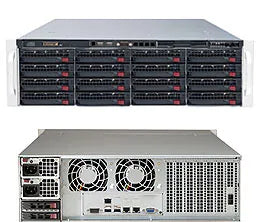 Supermicro SSG-6039P-E1CR16H SuperStorage Intel C624 Xeon 2 TB DDR4 3U Rack Server