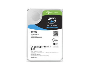 Seagate ST18000VE002-20PK SkyHawk AI 18TB 7200RPM 3.5" Internal HDD
