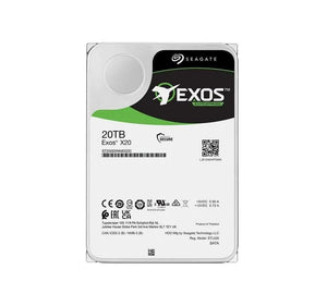 Seagate Exos X20 ST20000NM002D-20PK SAS 12Gb/s 7200RPM 20TB HDD