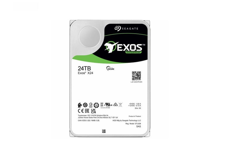 Seagate ST24000NM007H-20PK Exos X24 24TB 7200RPM HDD