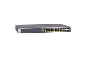 Netgear GS728TXP-100NES S3300 24-Port Rack Mountable Smart Switch