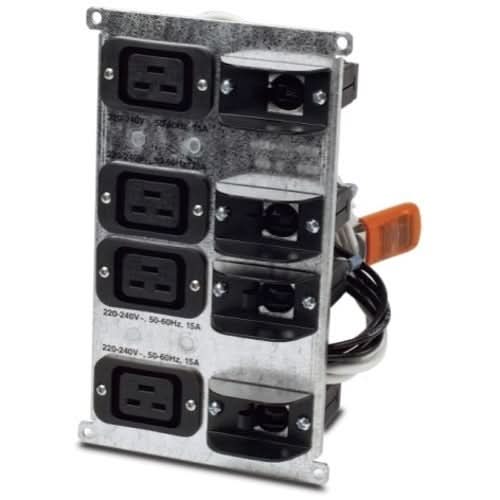 APC SYPD8 4-Outlets 4 × IEC 60320 C19 Power Backplate