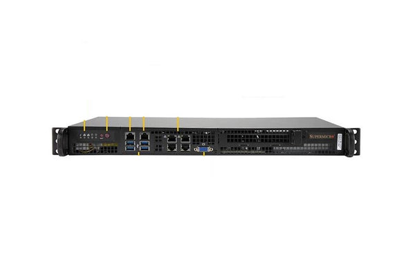 HPE SYS-5019A-FN5T Atom C3958 256GB FCBGA-1310 DDR4 1U Rack Barebone Server
