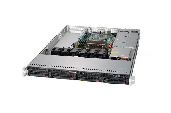 Supermicro SYS-5019S-W4TR Xeon H4 (LGA 1151) 64GB DDR4 1U Rack Barebone Server

 