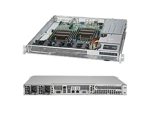 Supermicro SYS-6018R-MDR Xeon 64GB Intel C612 DDR4 1U Rack Barebone Server