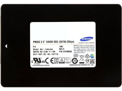 Samsung MZ7LM240HCGR-00003 Data-Center 240Gb SATA-III PM863 2.5-Inch Internal Enterprise Solid State Drive (SSD)