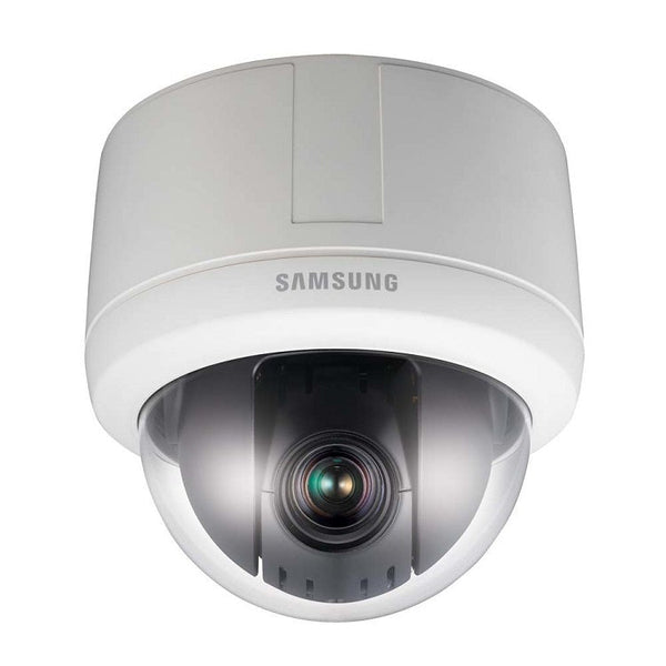 Samsung SCP-2120N 700TVL Motorized Zoom PTZ Mini Dome Network Security Camera