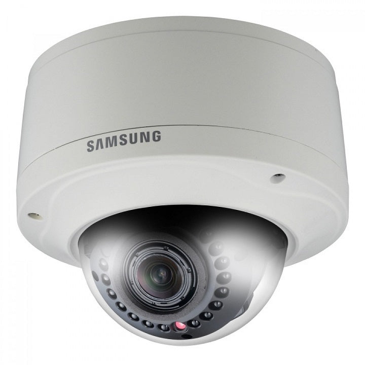Samsung SNV-5080R 3-8.5MM Motorized 720p DC Auto Iris Varifocal Vandal-Resistant Network Surveillance Camera