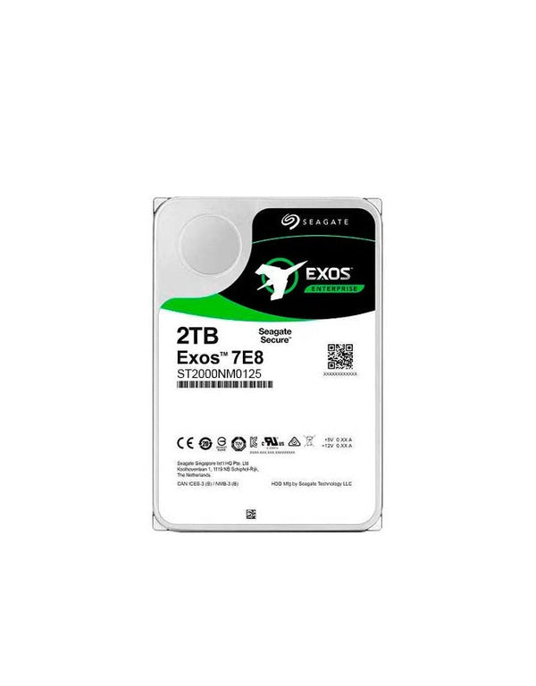 Seagate St2000Nm0125 Exos 7E8 2Tb 7200Rpm Sata 6.0Gbps 512E 3.5-Inch Hard Drive Hdd Gad