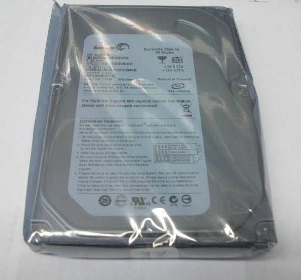 Seagate Barracuda 7200.10 ST380215A 80GB 7200RPM ATA-100 2MB 3.5" Hard Drive