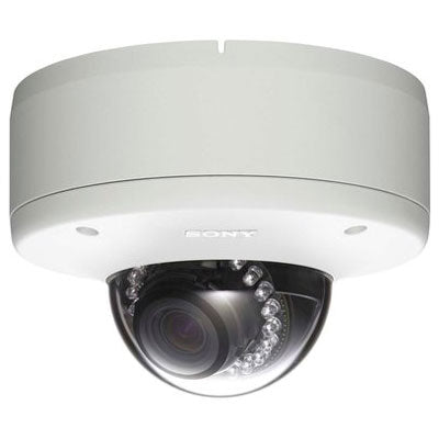 Sony SNC-DH180 3.1-8.9mm 2.9x Optical-Zoom Vari-Focal Fixed-Dome Vandal-Resistant Network Surveillance Camera