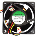 Sunon KD1206PTB1 1.4Watts 12Volts DC 4500Rpm 4-Pin 23.5CFM 60mm Ball-Bearing Case Fan