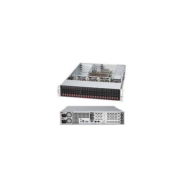 Supermicro CSE-216A-R900UB 900Watts(1+1) 2U-Rackmount E-ATX Black Server SuperChassis