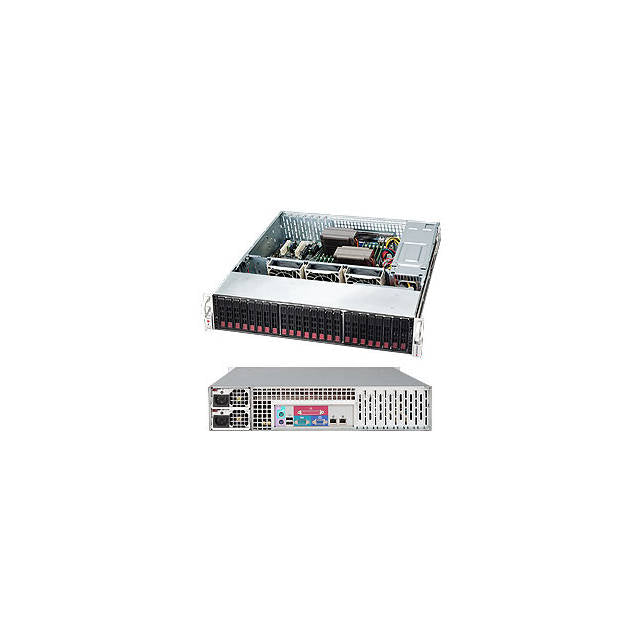 Supermicro CSE-216E16-R1200LPB 1200Watts 2U-Rackmount E-ATX Server SuperChassis
