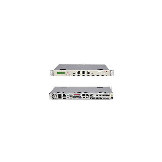 Supermicro CSE-512L-260B-LCD 260Watts Mini 1U-Rackmount ATX Server SuperChassis