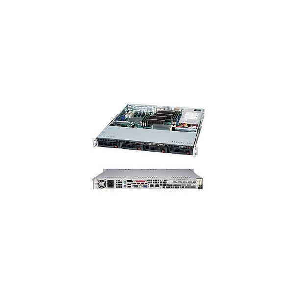 Supermicro CSE-813MTQ-600CB 600Watts 1U-Rackmount ATX Server Chassis