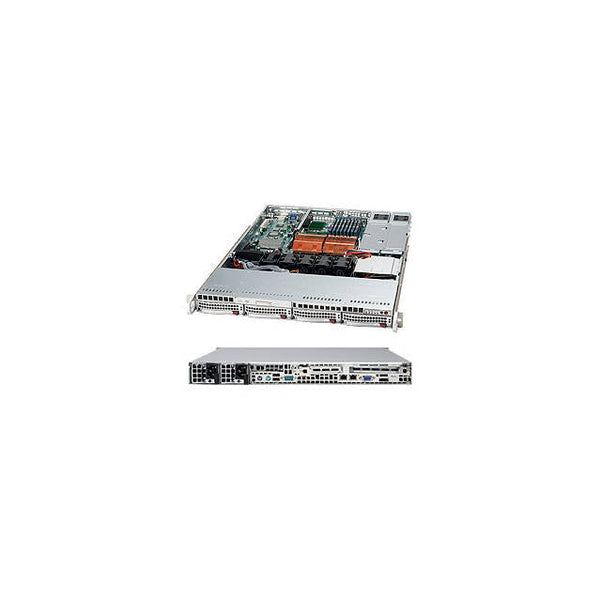 Supermicro CSE-815TQ-R650B 650Watts 1U-Rackmount Extended-ATX Server Chassis