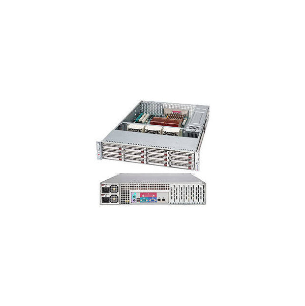 Supermicro CSE-826E1-R800LPB 800Watts 2U-Rackmount Extended-ATX Server Chassis