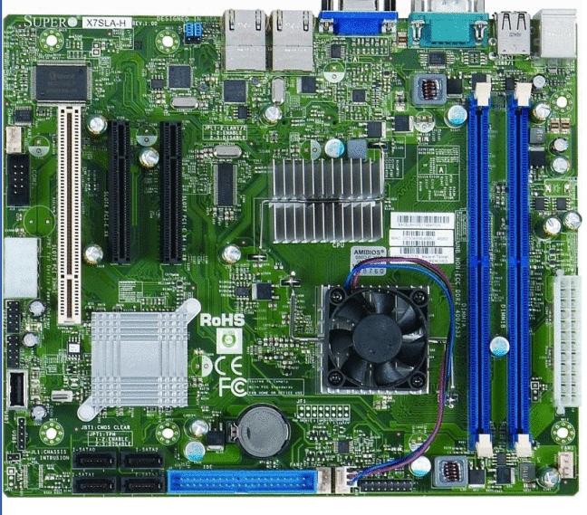 Supermicro X7SLA-H Chipset-Intel 945GC Socket-PBGA437 2Gb DDR2-667MHz Dual-Channel Flex-ATX Server Motherboard