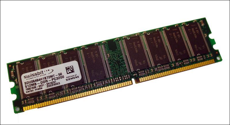 Swissbit SDU06464H1B72MT-50 512Mb DDR-400MHz PC-3200 Desktop Memory Module