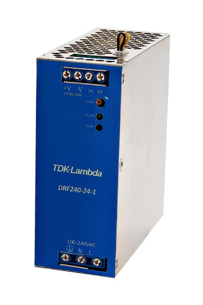 TDK-Lambda DRF240-24-1 240Watts 85-264Volts AC DIN Rail Power Supply Unit