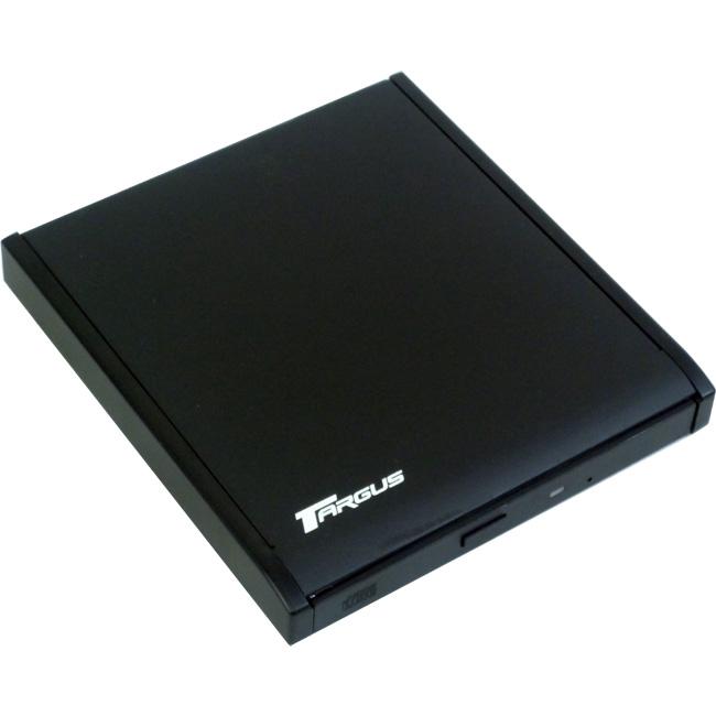 Targus PACD010U USB 2.0 CD-ROM Slim External Black CD-Rom Drive