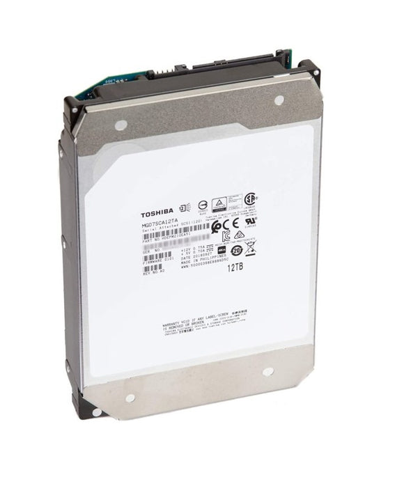 Toshiba MG07SCA12TA MG07SCA 12TB 7200RPM 12.0 Gbitps 3.5-Inch Hard Drive