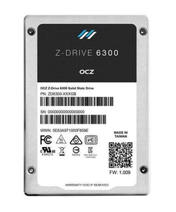 Toshiba ZD635E020-1.92T OCZ Z-Drive 6300 1.9Tb PCI-Express U.2 NVMe Solid State Drive