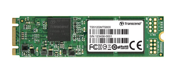 Transcend TS512GMTS800 MTS800 512Gb SATA-III 6.0Gbps M.2 Solid State Drive