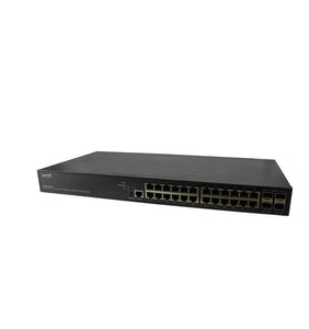 Transition Networks SM24TAT4XB 24-Port Layer 3 Rack Mountable Ethernet Switch