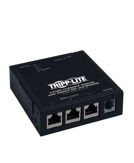 Tripp Lite B095-003-1E-M 3-Port Serial Console & Terminal Server With Modem Gad