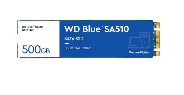 Western Digital Wds500G3B0B Bluesa510 500Gb Sata-6Gbps M.2 Solid State Drive Ssd Gad