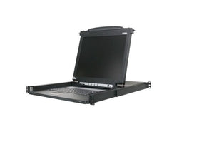 Aten CL1016MUKIT 8-Ports 17-Inch LCD Single Rail Bundle Console KVM Switch