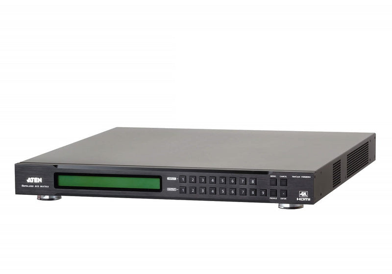 Aten VM6809H 4096x2160 8-Port 4K Rack-Mountable HDMI Matrix Switch With Scaler