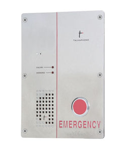 Talkaphone VOIP-500E Single Button Flash Mount Native VoIP Emergency Phone