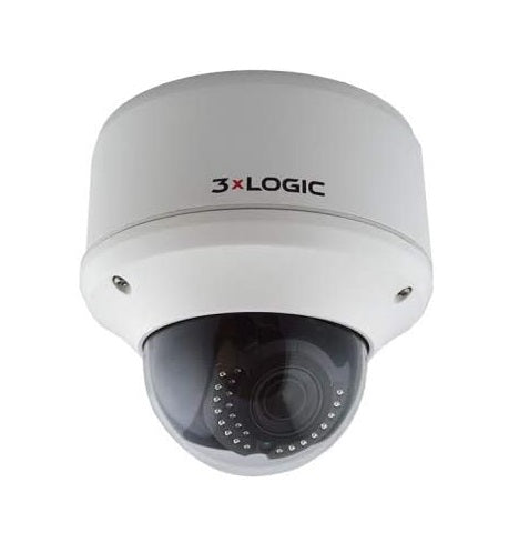 3xLogic VX-3M-OD2-RIAWD 2.8-12mm 3MP Wired Outdoor Dome Camera