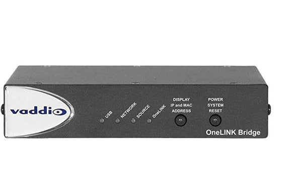 Vaddio 999-9595-000 1080P Onelink Bridge System Stand Alone Gad