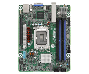 ASRock Rack W880D4ID-2Q Intel W880 LGA 1851 DDR5 25GbE Deep Mini ITX Motherboard