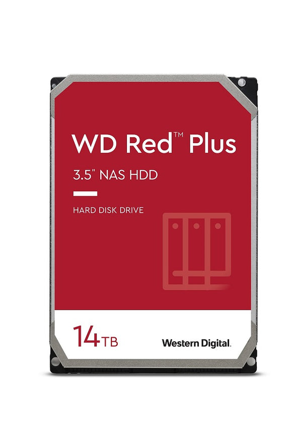 Western Digital WD140EFGX Red Plus 14TB 7200RPM SATA 6.0Gbps 3.5-Inch Hard Drive