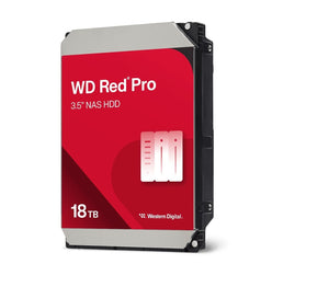 Western Digital WD181KFGX-RET Red Pro NAS 18TB 7200RPM 3.5-Inch Internal Hard Drive