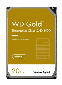 Western Digital WD201KRYZ Gold 20TB 7200RPM SATA 6.0Gbps 3.5-Inch Hard Drive